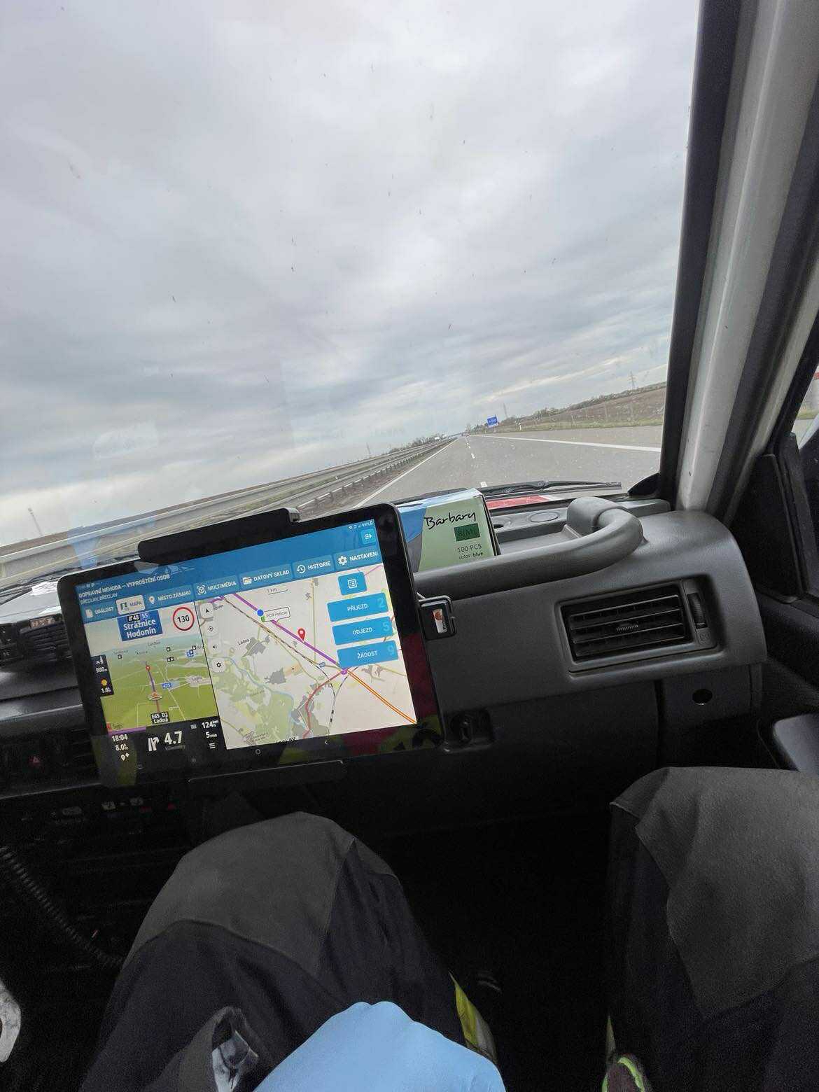 Výhled z pozice velitele v RZA